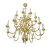 Amsterdam 20 armed chandelier - LED handmade brass chandelier - Image 3