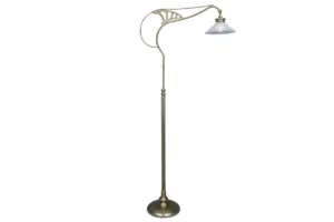 Avignon floor lamp - LED handmade brass floor lamp