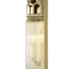 Berlin wall light I. - LED handmade brass wall light