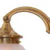 Bratislava 5 armed chandelier - LED handmade brass chandelier - Image 3