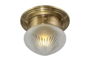 Bratislava ceiling fitting 20/2 - LED handmade brass ceiling lamp