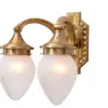 Bratislava wall light III. - LED handmade brass wall light - Image 3