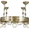 Casablanca chandelier III. - LED handmade brass chandelier