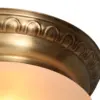Dubai ceiling fitting 30/2 - LED handmade brass ceiling lamp - Image 2
