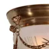 Eger ceiling fitting 25/4 - LED handmade brass ceiling lamp - Image 2