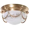 Eger ceiling fitting 25/4 - LED handmade brass ceiling lamp - Image 3