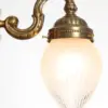 Gyor 3 armed chandelier - LED handmade brass chandelier - Image 2