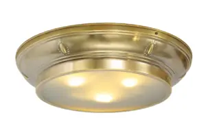 Gyor Ceiling Fitting 030 - LED handmade brass ceiling lamp