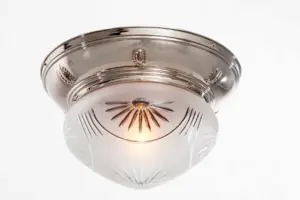 Gyor ceiling fitting 20/4 - LED handmade brass ceiling lamp