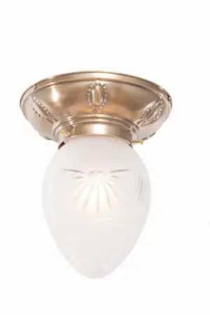 Gyor ceiling fitting 8/14 - LED handmade brass ceiling lamp