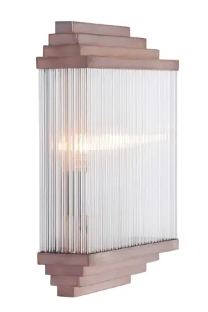 Hamburg wall light VI. - LED handmade brass wall light
