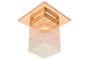 Hoffmann ceiling fitting I. - LED handmade brass ceiling lamp