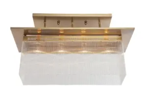 Hoffmann chandelier VI. - LED handmade brass chandelier