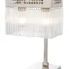 Hoffmann table lamp II. - LED handmade brass table lamp