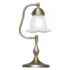 Leipzig table lamp - LED handmade brass table lamp