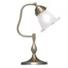Leipzig table lamp - LED handmade brass table lamp - Image 2