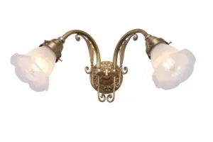 Leipzig wall light II. - LED handmade brass wall light