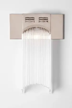 Metropolitan wall light - LED handmade brass wall light