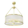 Miami pendant 50 - LED handmade brass pendant - Image 2