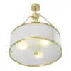 Miami pendant 50 - LED handmade brass pendant - Image 4