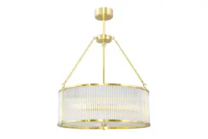 Miami pendant 50 - LED handmade brass pendant