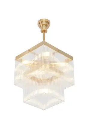 Monaco pendant I. - LED handmade brass pendant