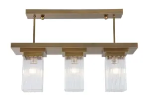 Monaco pendant IV. - LED handmade brass pendant