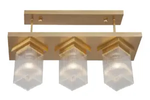 Monaco pendant V. - LED handmade brass pendant