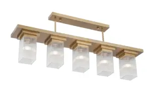 Monaco pendant VIII. - LED handmade brass pendant
