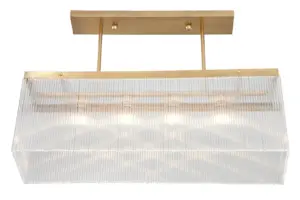 Monaco pendant X. - LED handmade brass pendant