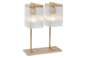 Monaco table lamp II. - LED handmade brass table lamp