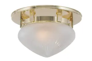 New York II. ceiling fitting 20/2 - LED handmade brass ceiling lamp