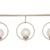 New York pendant III. - LED handmade brass pendant