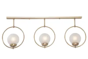 New York pendant III. - LED handmade brass pendant