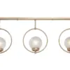New York pendant III. - LED handmade brass pendant - Image 3