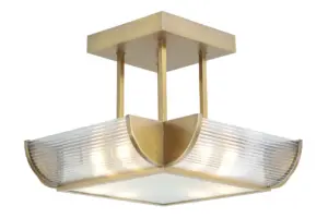 Nizza chandelier II. - LED handmade brass chandelier