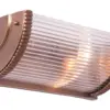 Nizza wall light II. - LED handmade brass wall light