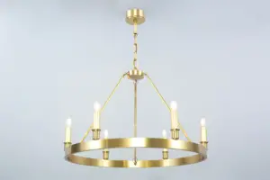 Los Angeles pendant 70 - LED handmade brass pendant