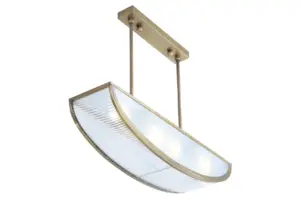 Orléans pendant I. - LED handmade brass pendant