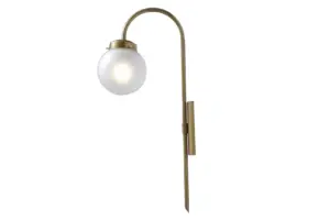 Ottone Wall Light 1 - LED handmade brass wall light