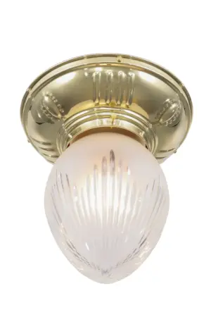 Pannon ceiling fitting 8/12 - LED handmade brass ceiling lamp
