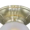 Pannon ceiling fitting 8/22 - LED handmade brass ceiling lamp - Image 2