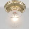 Pannon ceiling fitting 8/24 - LED handmade brass ceiling lamp - Image 2