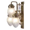 Pannon wall light III. - LED handmade brass wall light - Image 2