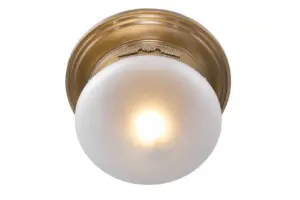 Papa ceiling fitting 20/1 – LED handmade brass ceiling lamp