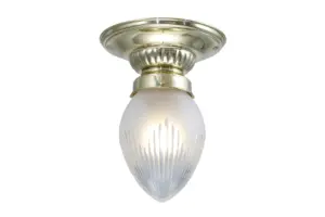 Pápa ceiling fitting 8/12 - LED handmade brass ceiling lamp