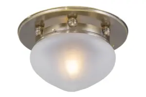 Paris ceiling fitting 20/1 - LED handmade brass ceiling lamp