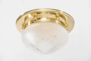 Paris ceiling fitting 25/2 - LED handmade brass ceiling lamp