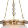 Paris pendant 30. - LED handmade brass pendant - Image 2