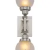 Paris wall light II. - LED handmade brass wall light